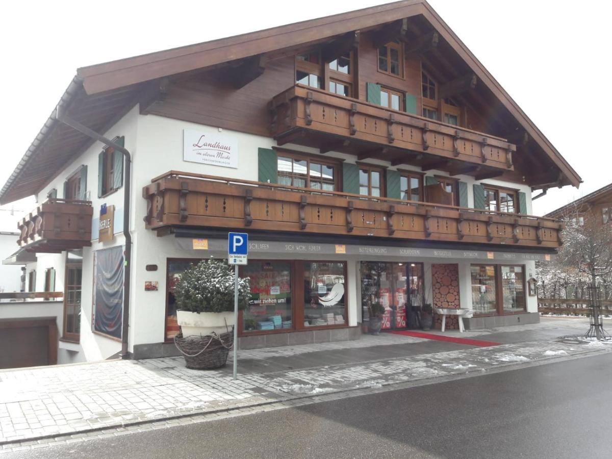Ferienwohnungen Alpentraum - Landhaus Im Oberen Markt Оберстдорф Екстер'єр фото
